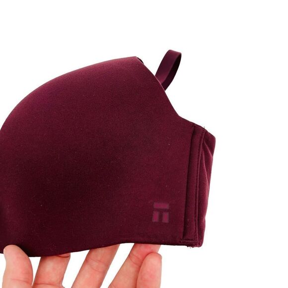 Tommy John second skin lightly lined burgundy demi bra wire free size 38C - Picture 4 of 7